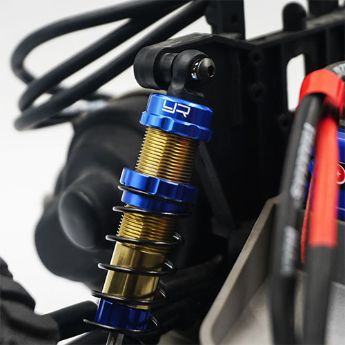 Ϻ[#TRSL-018BU] Aluminum TR-XB 105mm Big Bore Shocks For Traxxas 1/10 Slash Stampede Bandit Arrma RC Blue[ǰڵ]YEAH RACING