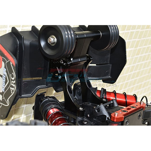 Ϻ[#MAKX040R-B] Aluminum Rear Wheelie With Wing Mount- 21pc Set[ǰڵ]GPM