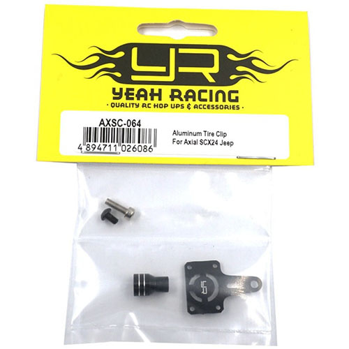 Ϻ[#AXSC-064] Aluminum Spare Tire Carrier for Axial SCX24 Jeep 1/24[ǰڵ]YEAH RACING