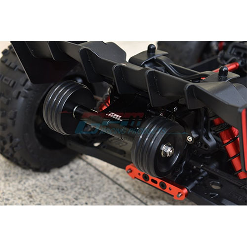 Ϻ[#MAKX040R-GS] Aluminum Rear Wheelie With Wing Mount- 21pc Set[ǰڵ]GPM