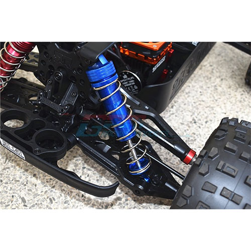 Ϻ[#MAKX187R-B-S] Aluminum Rear Thickened Spring Dampers 187mm[ǰڵ]GPM