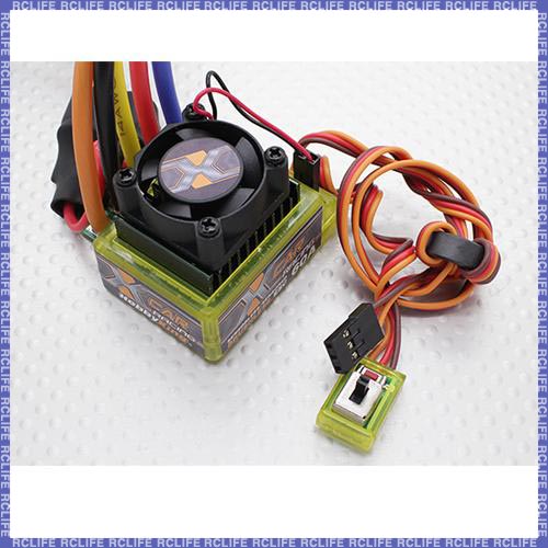 9351000014 Hobbyking X Car 60A Brushless Car ESC Sensored Sensorless